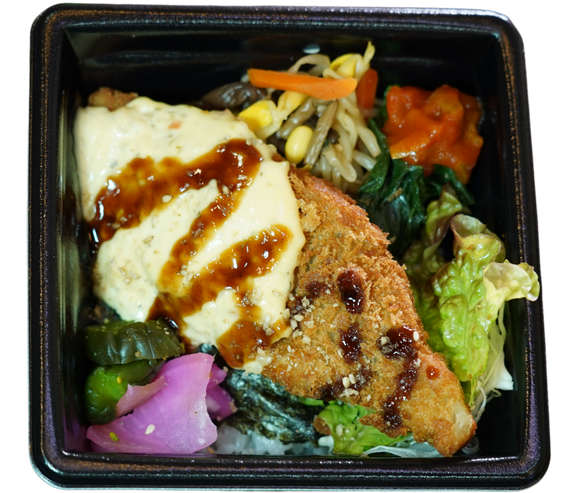 白身フライ(のり弁)弁当