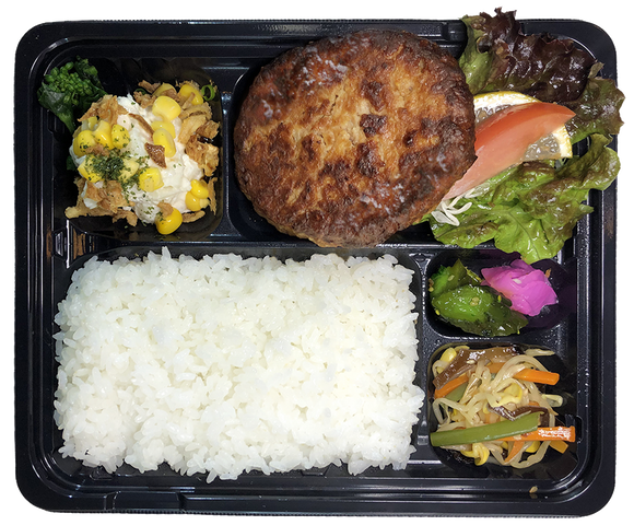 ハンバーグみぞれポン酢弁当