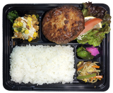 【食券】ハンバーグ弁当