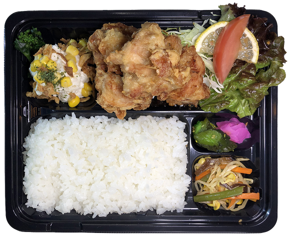 【食券】唐揚げみぞれポン酢弁当