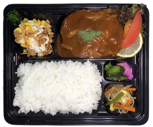 【サブスク】煮込みハンバーグ弁当