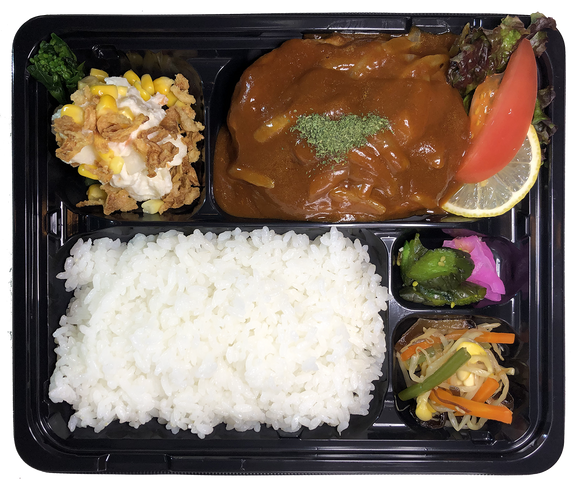 【サブスク】煮込みハンバーグ弁当