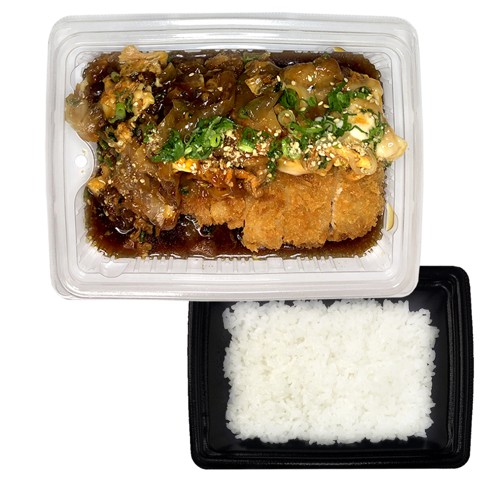 カツ丼出品 カツとじ丼 – u-staff