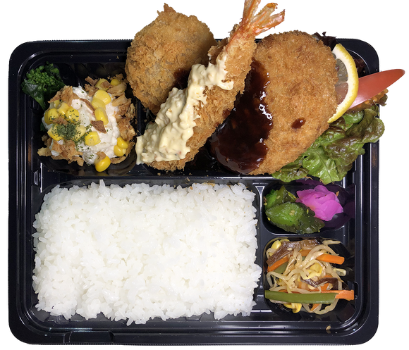 【食券】ミックスフライ弁当